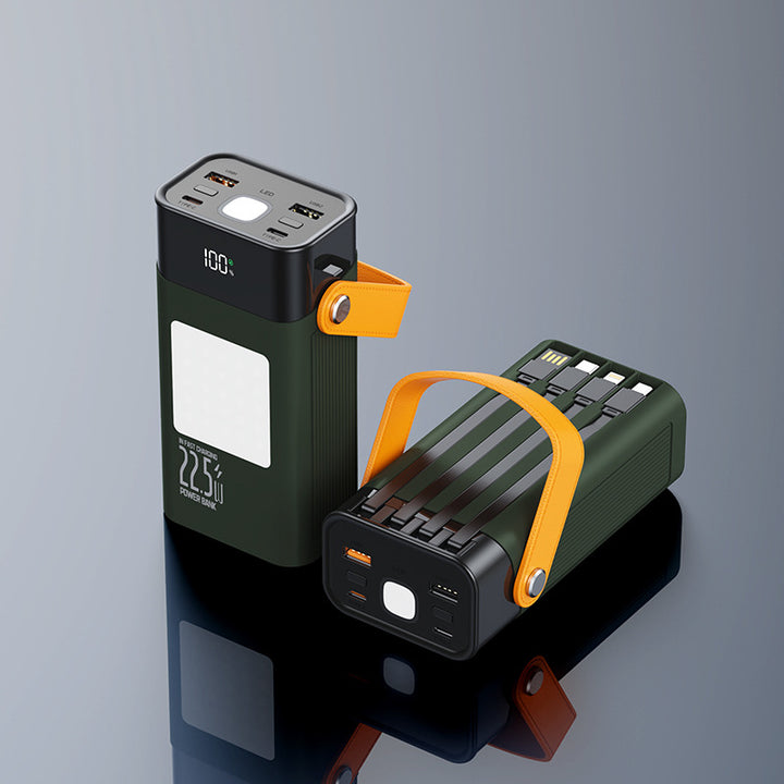 Portable power bank with fast charging port and LED display Stornfield