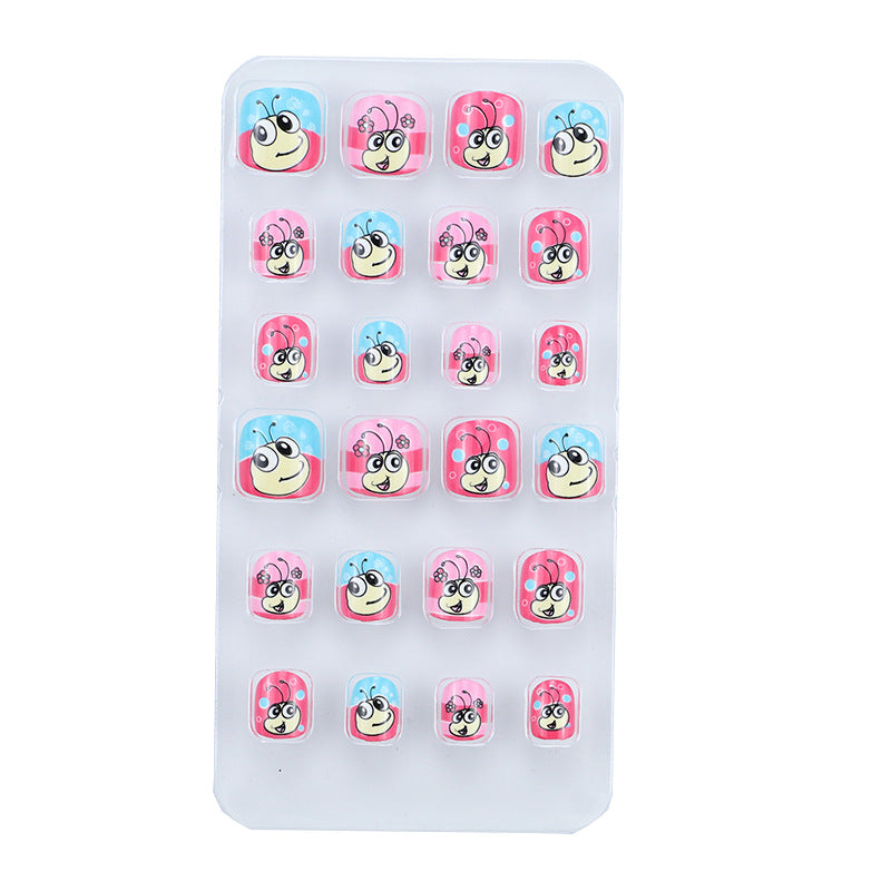Playful Cartoon Animal Press-On Nail Set Stornfield