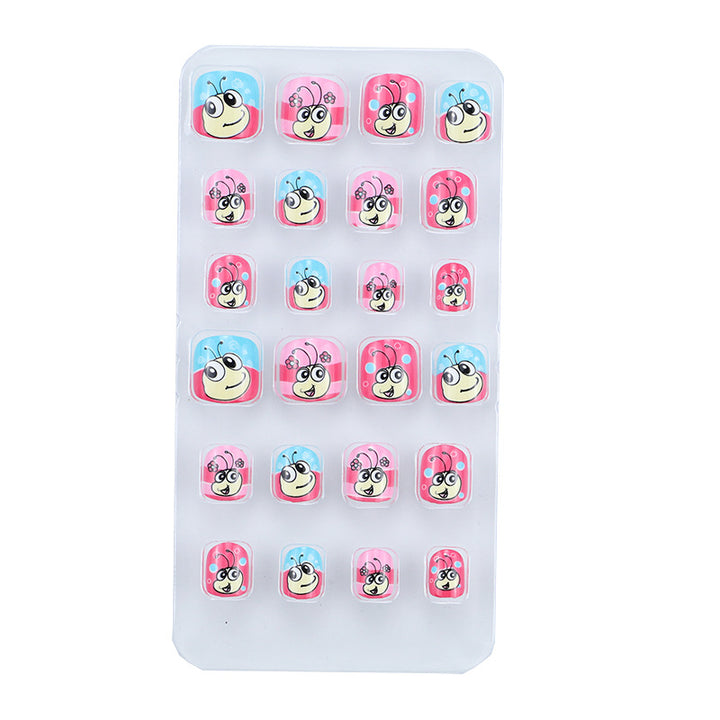 Playful Cartoon Animal Press-On Nail Set Stornfield