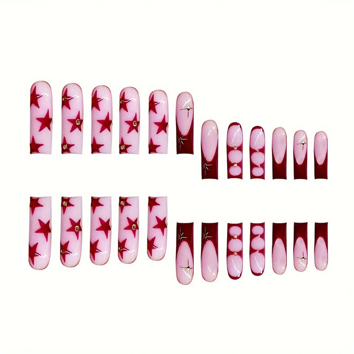 Star-Accent Press-On Nail Art Stornfield