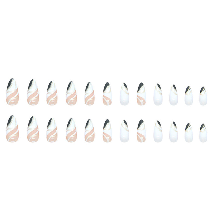 Elegant Artistic Nail Design Set Stornfield
