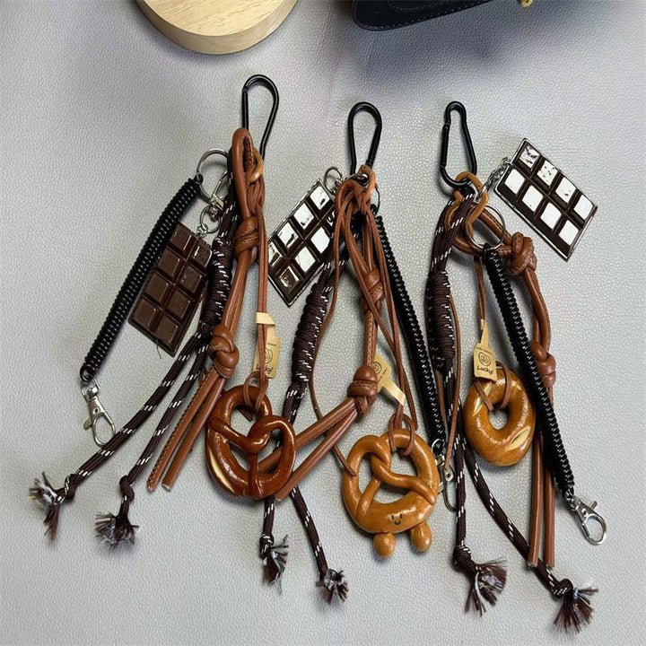 Whimsical Food-Themed Keychain Stornfield