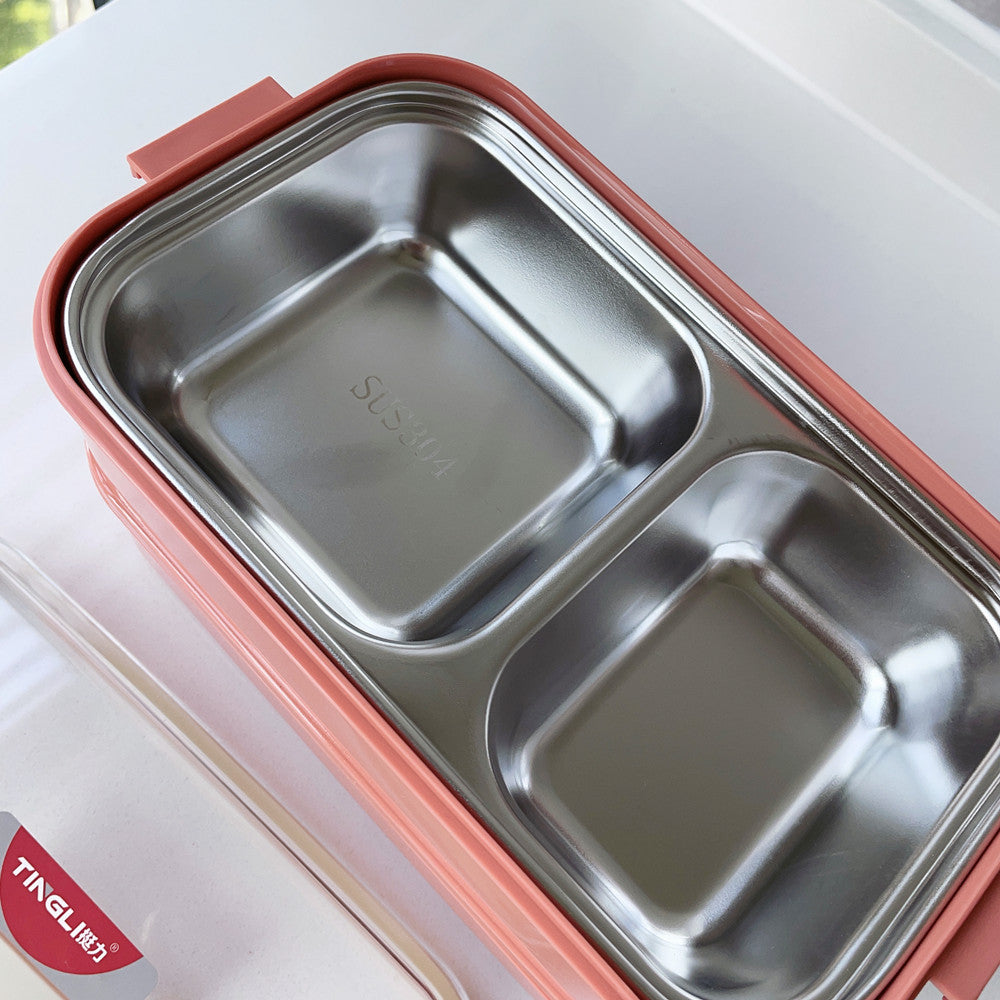Premium Stainless Steel Multi-Compartment Food Storage