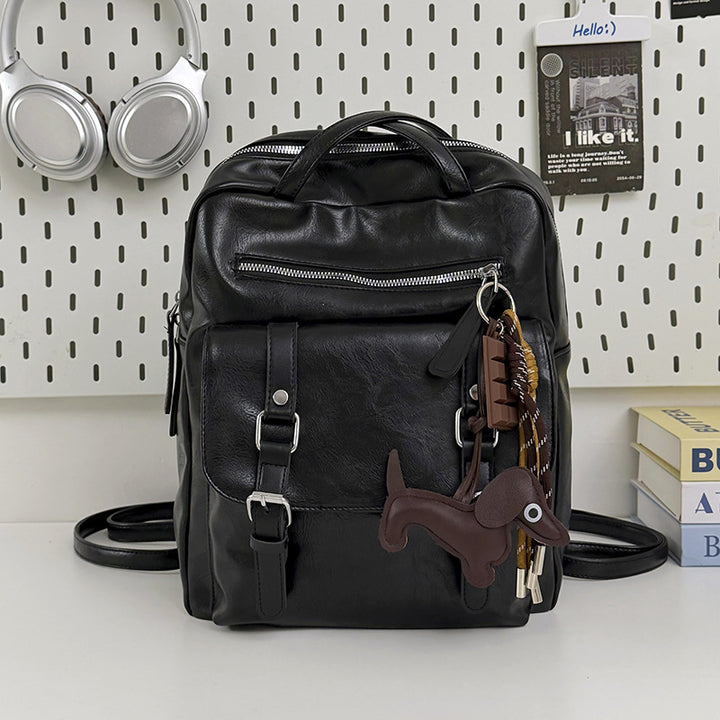 Versatile Leather Backpack Stornfield