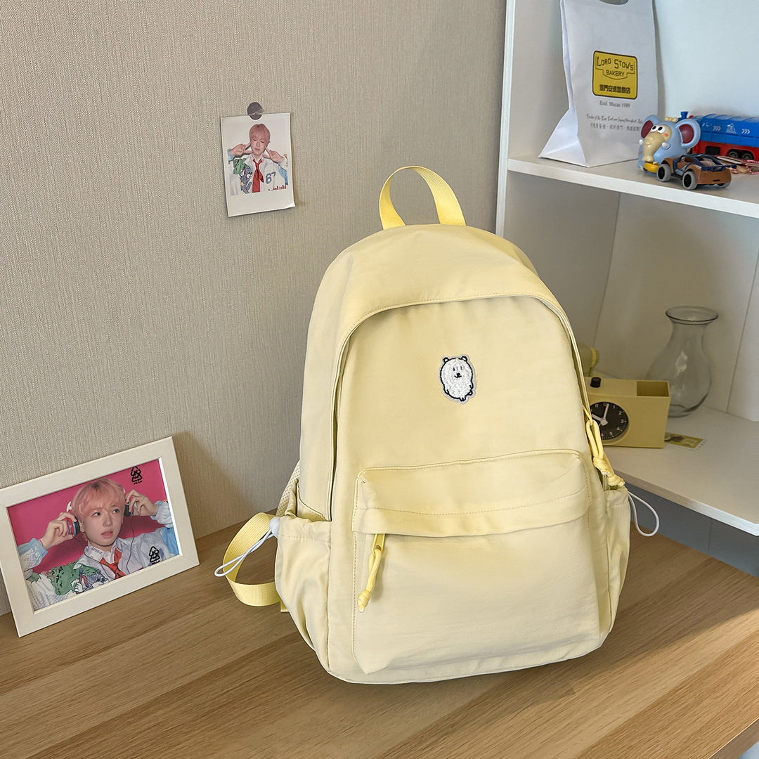 Casual Lightweight Backpack with Cute Character Charm Stornfield