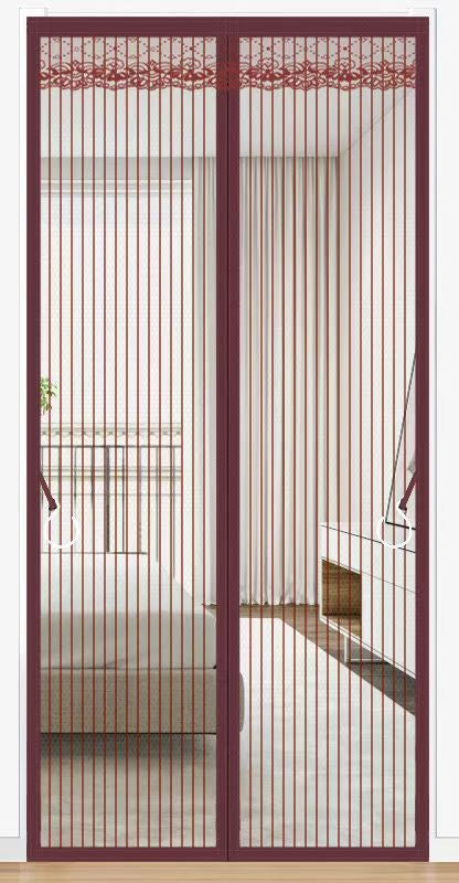 Magnetic Closure Mesh Curtain Stornfield
