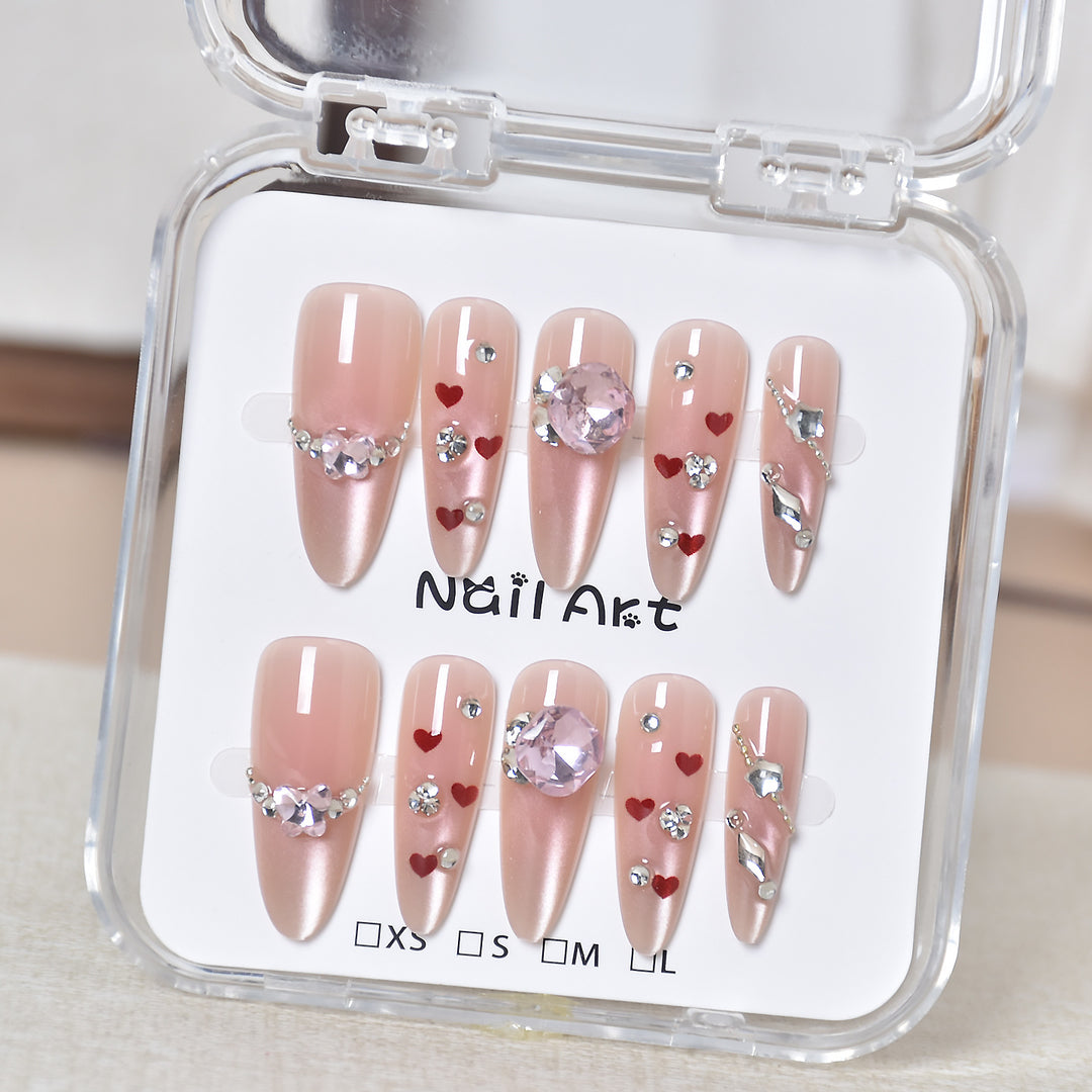 Premium Glamorous Press-On Nail Extensions Stornfield
