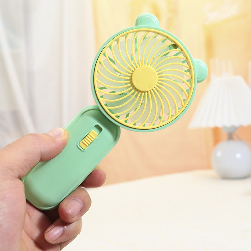 Women Portable Handheld Fan with Animal Design Stornfield