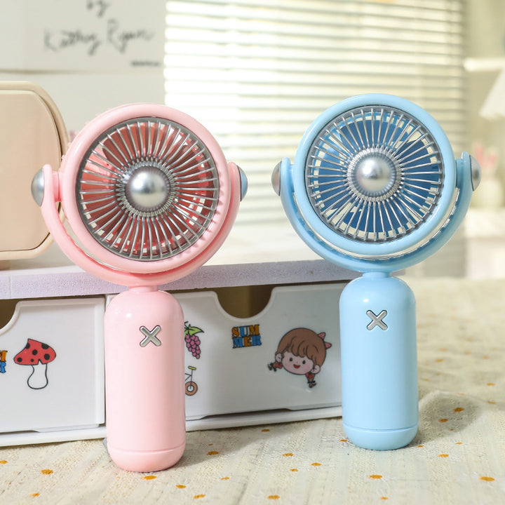 Women's portable hand fan with USB charging function and funny animal design Stornfield