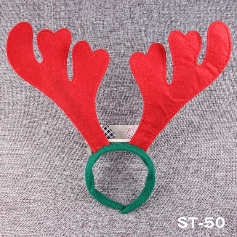 Decorative Holiday Antler Headband