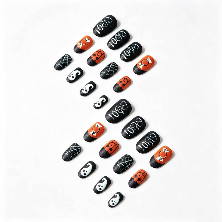 Creative Halloween-Themed Nail Art Kit