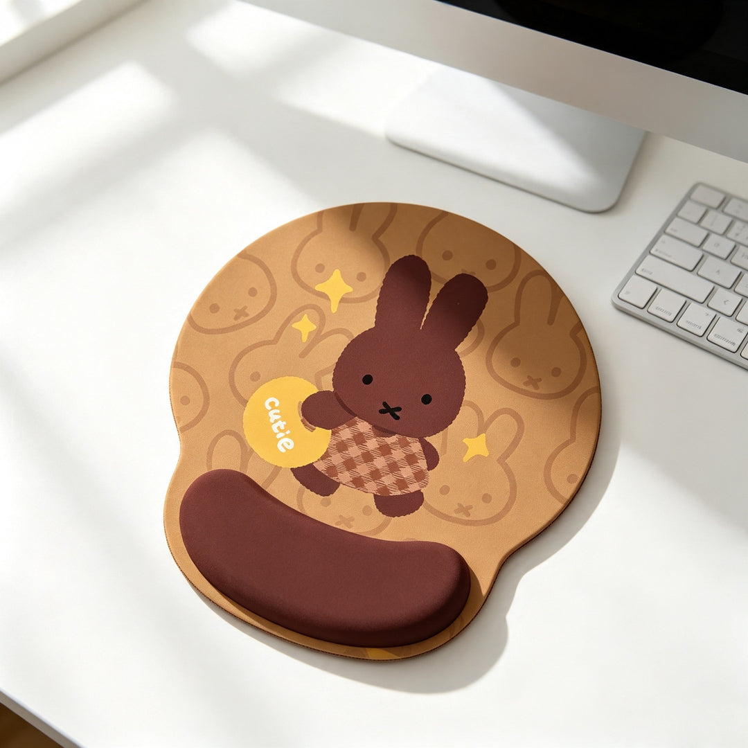 Cute Cartoon Animal-Themed Gel Wrist Rest
