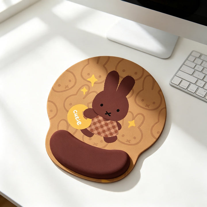 Cute Cartoon Animal-Themed Gel Wrist Rest