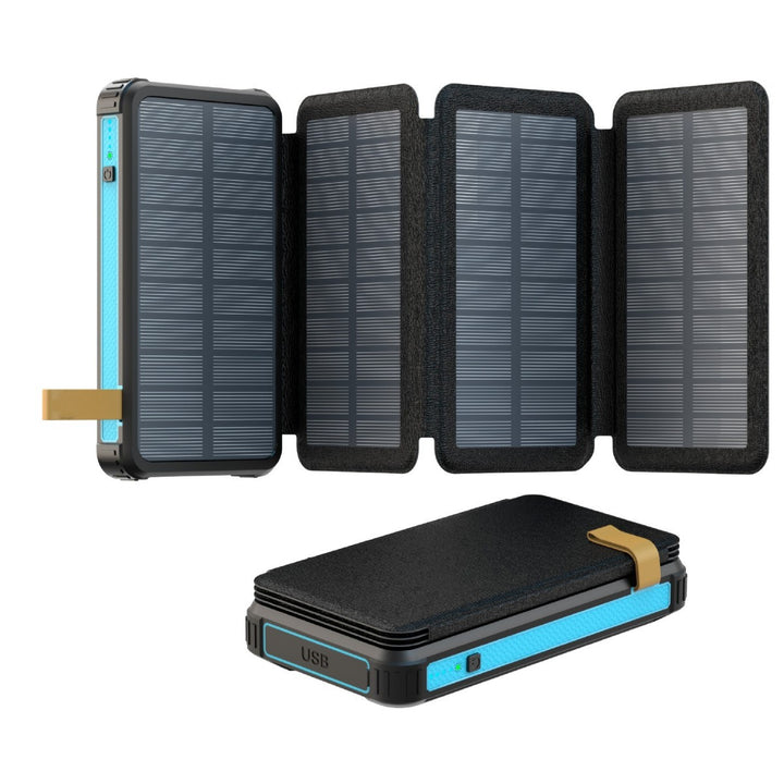 Solar-powered Power Bank with Fast Charging Function from Stornfield