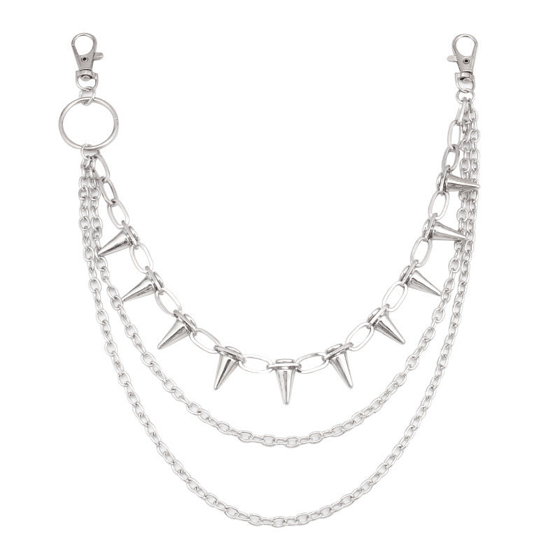 Fashionable chain belt with stud accents Stornfield