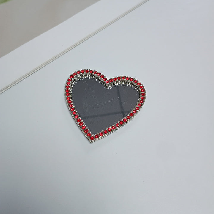 Heart-Shaped Decorative Mirror Stornfield