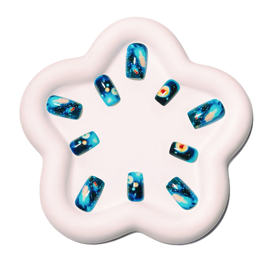 Artificial nails in galactic space design Stornfield