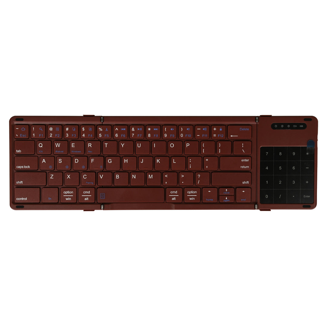 Portable Folding Keyboard with Touchpad Stornfield