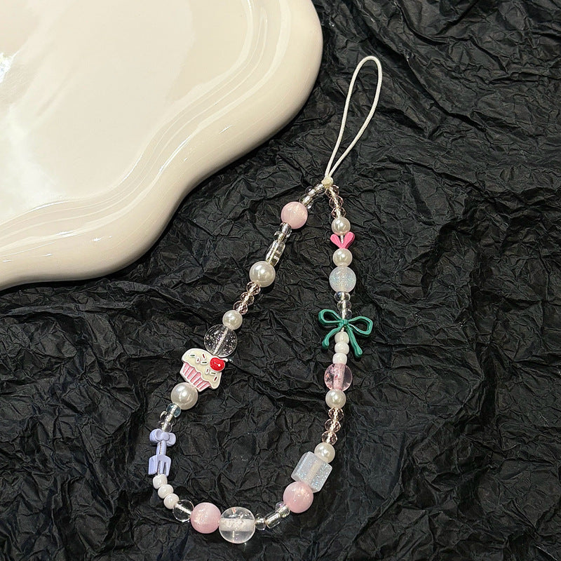Playful Beaded Smartphone Charm Holder Stornfield