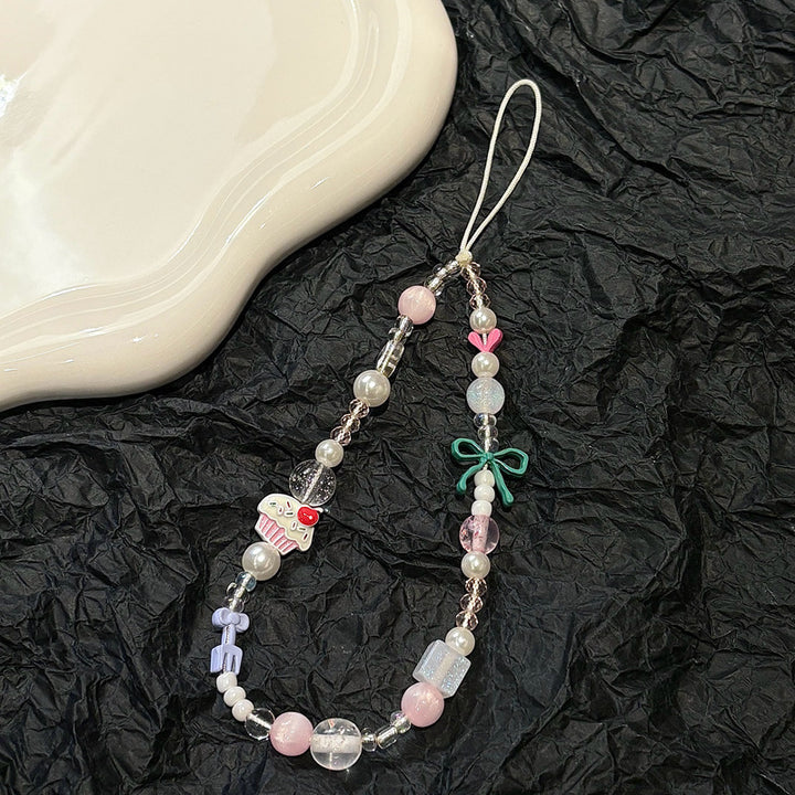 Playful Beaded Smartphone Charm Holder Stornfield