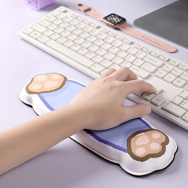 Cartoon-Themed Ergonomic Wrist Support Pad