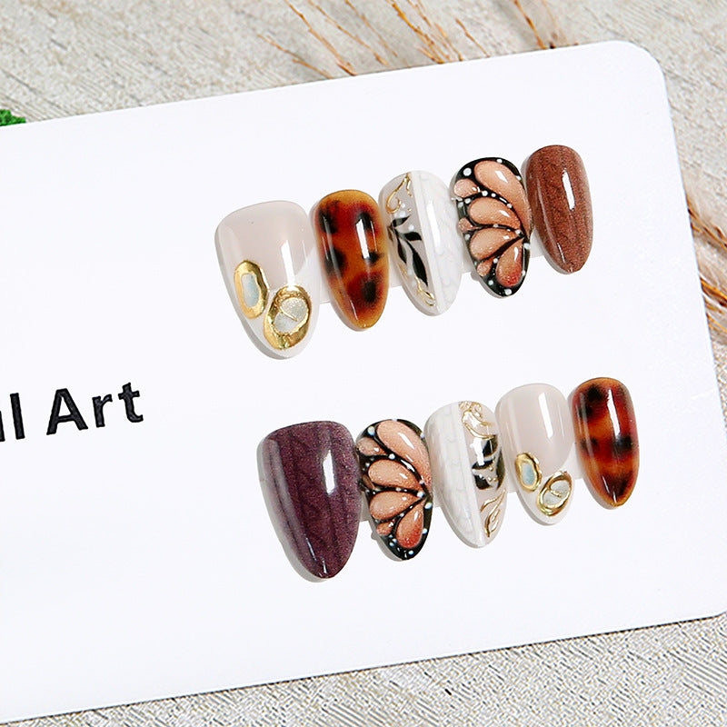 Deluxe artificial nails in elegant Baroque style Stornfield