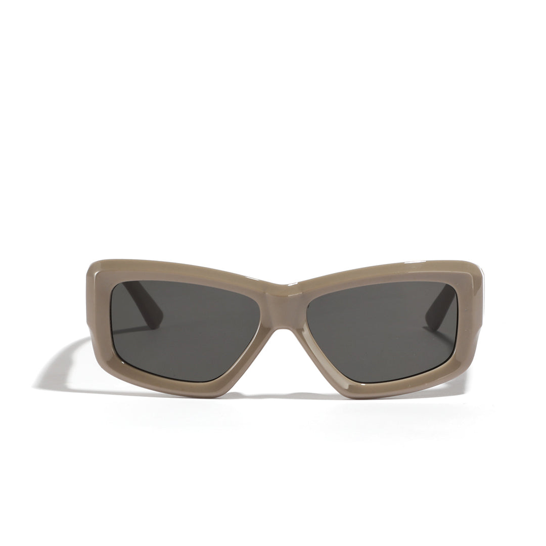 Women's oversized geometric sunglasses with modern frame Stornfield