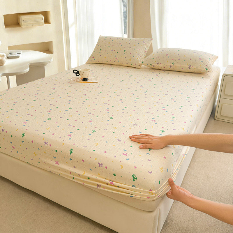 Soft Printed Mattress Protector