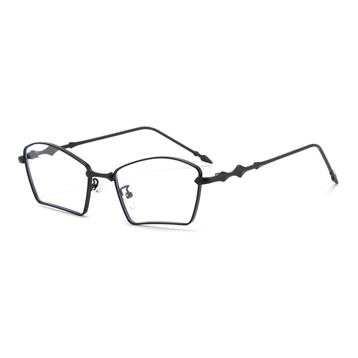 Ladies trendy sunglasses with geometric frame and gradient lenses Stornfield