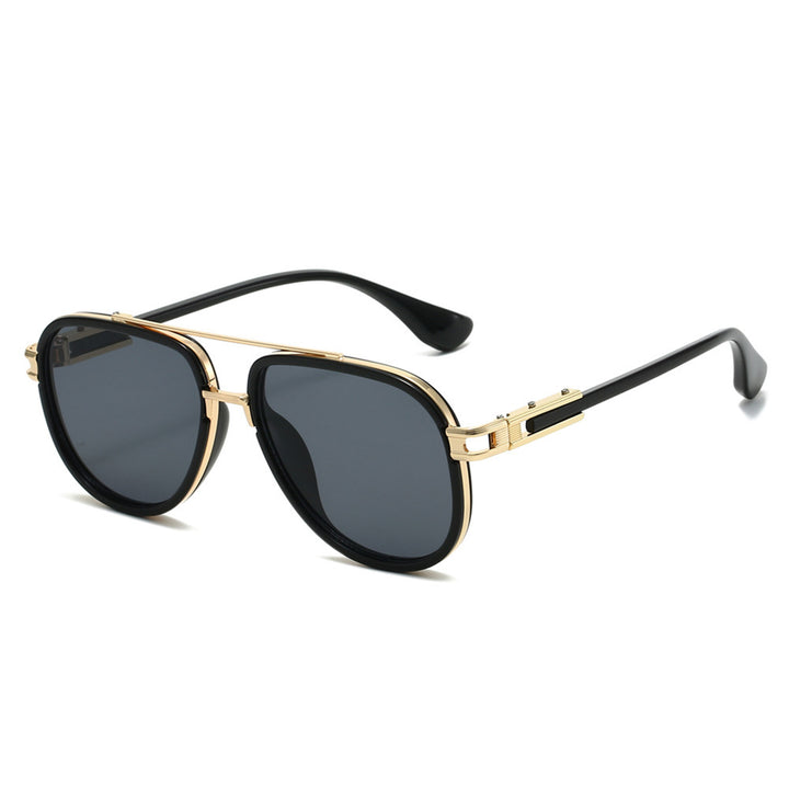 Vintage-Inspired Bold Geometric Sunglasses Stornfield