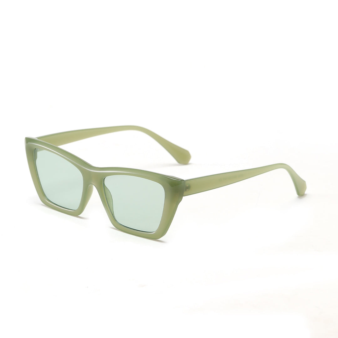 Women geometric sunglasses with stylish plastic frame Stornfield