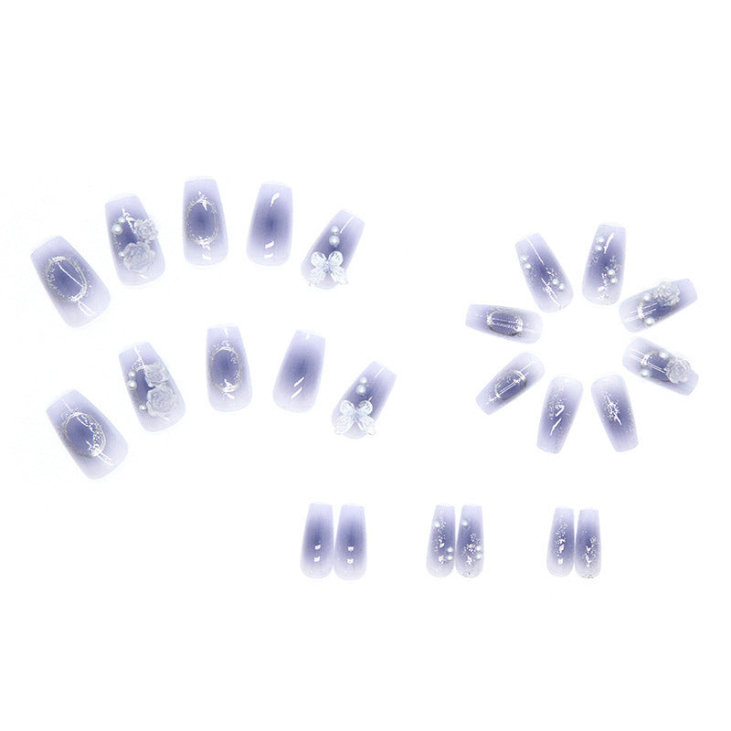 Glamorous Heart Nail Tips Stornfield