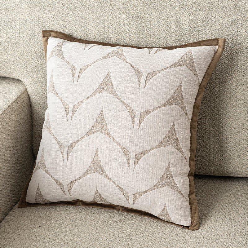 Floral Textured Decorative Pillow