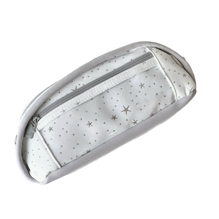 Multi-Compartment Star Pattern Pencil Case