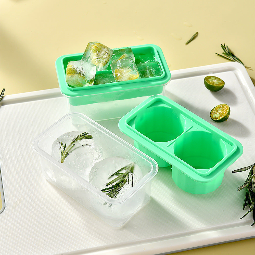 Silicone Ice Cube Tray with Practical Lid Stornfield