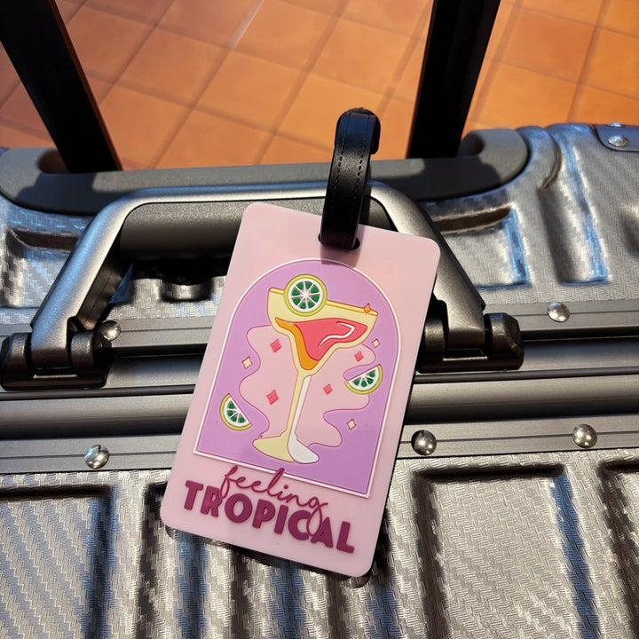 Adventure-Themed Luggage Identifier Stornfield
