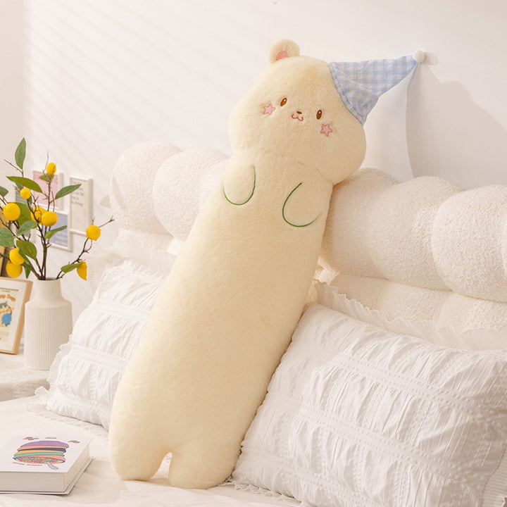 Plush neck roll with kitten motif Stornfield