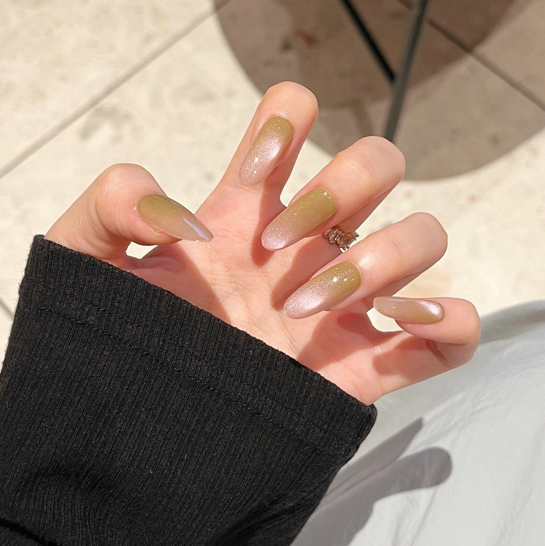 Glamorous Ombre Press-On Nail Extensions Stornfield