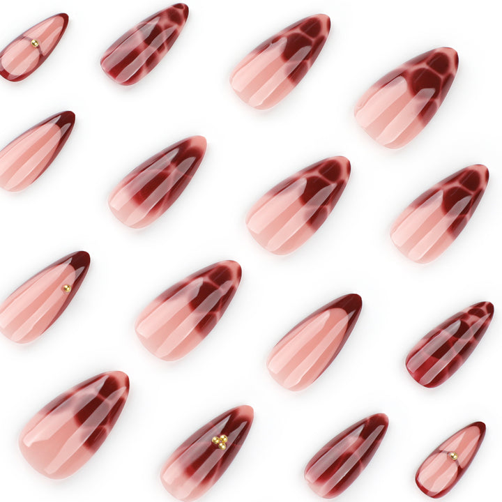 Artificial nails with elegant decorations Stornfield