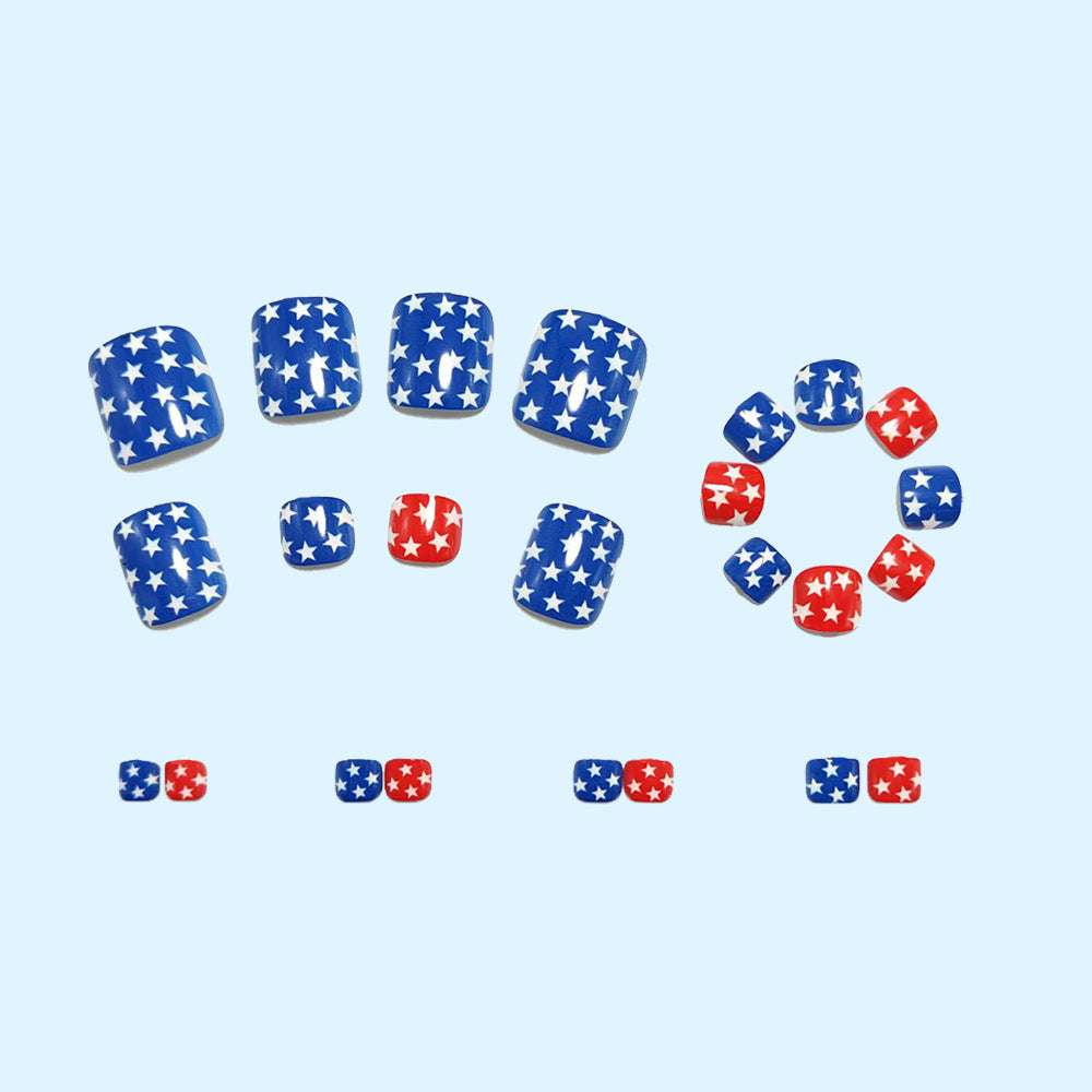 Nail Art Set with Star Motif Stornfield