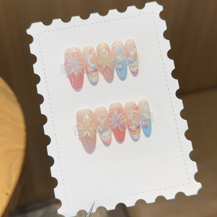 Artificial Flowers Nail Tips Stornfield
