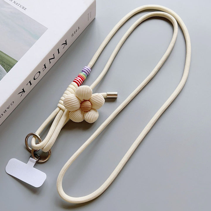 Decorative Flower Charm Phone Lanyard Stornfield