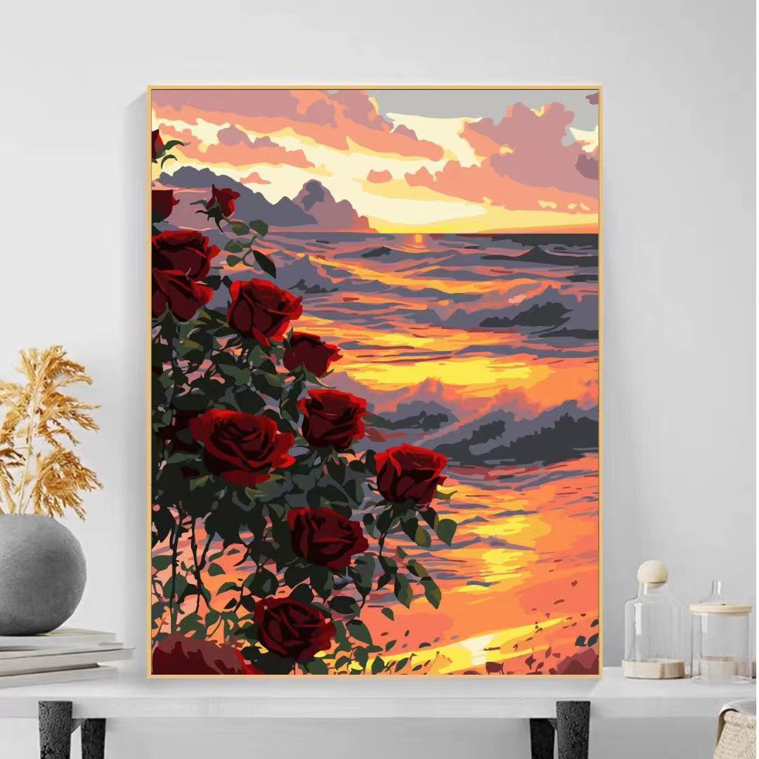 Scenic Ocean Sunset Wall Art Stornfield