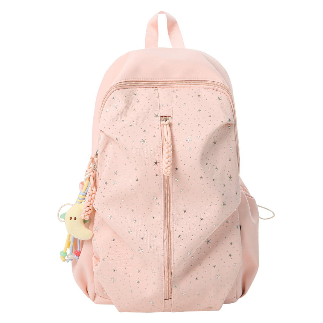 Stylish Star-Patterned Backpack Stornfield