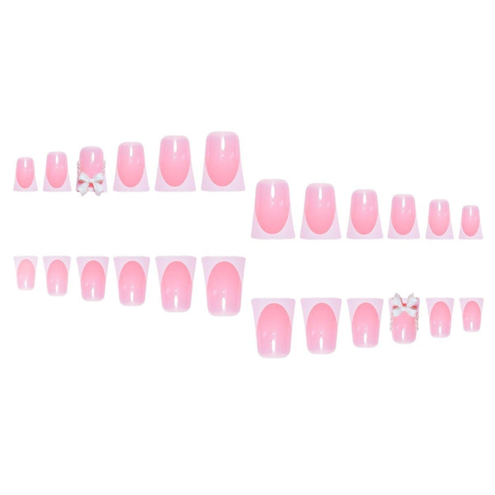 Designer Bow-Embellished Nail Art Extensions Stornfield