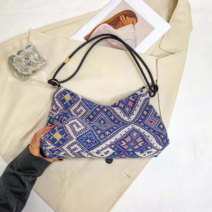 Patterned Shoulder Bag
