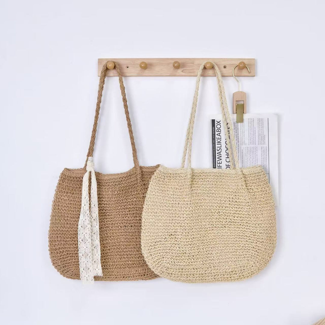 Beach bag in modern macrame style Stornfield