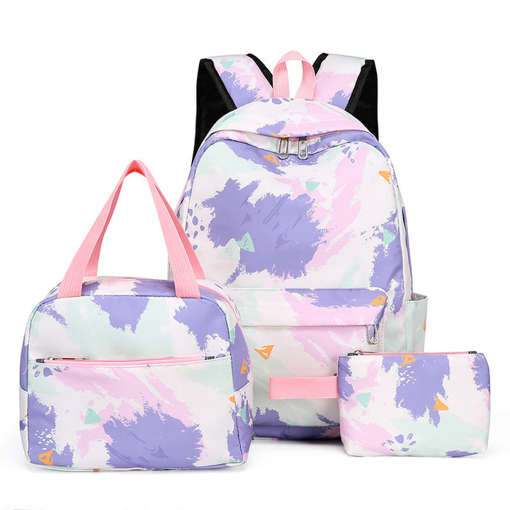 Backpack set with insulated lunchbox and practical case Stornfield