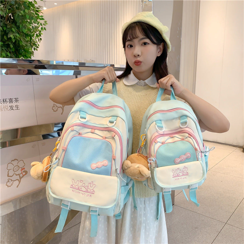 Playful Cartoon Character Backpack Stornfield