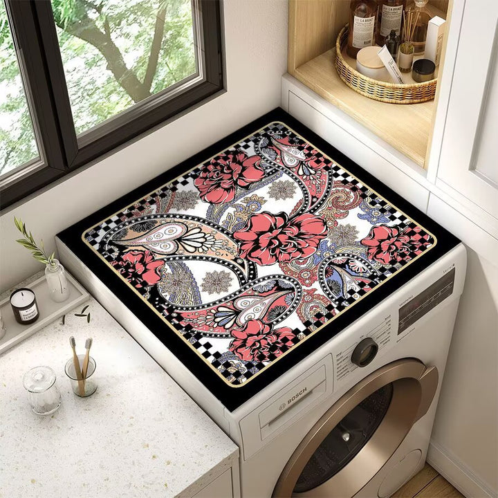 Floral Patterned Laundry Room Top Cover Stornfield